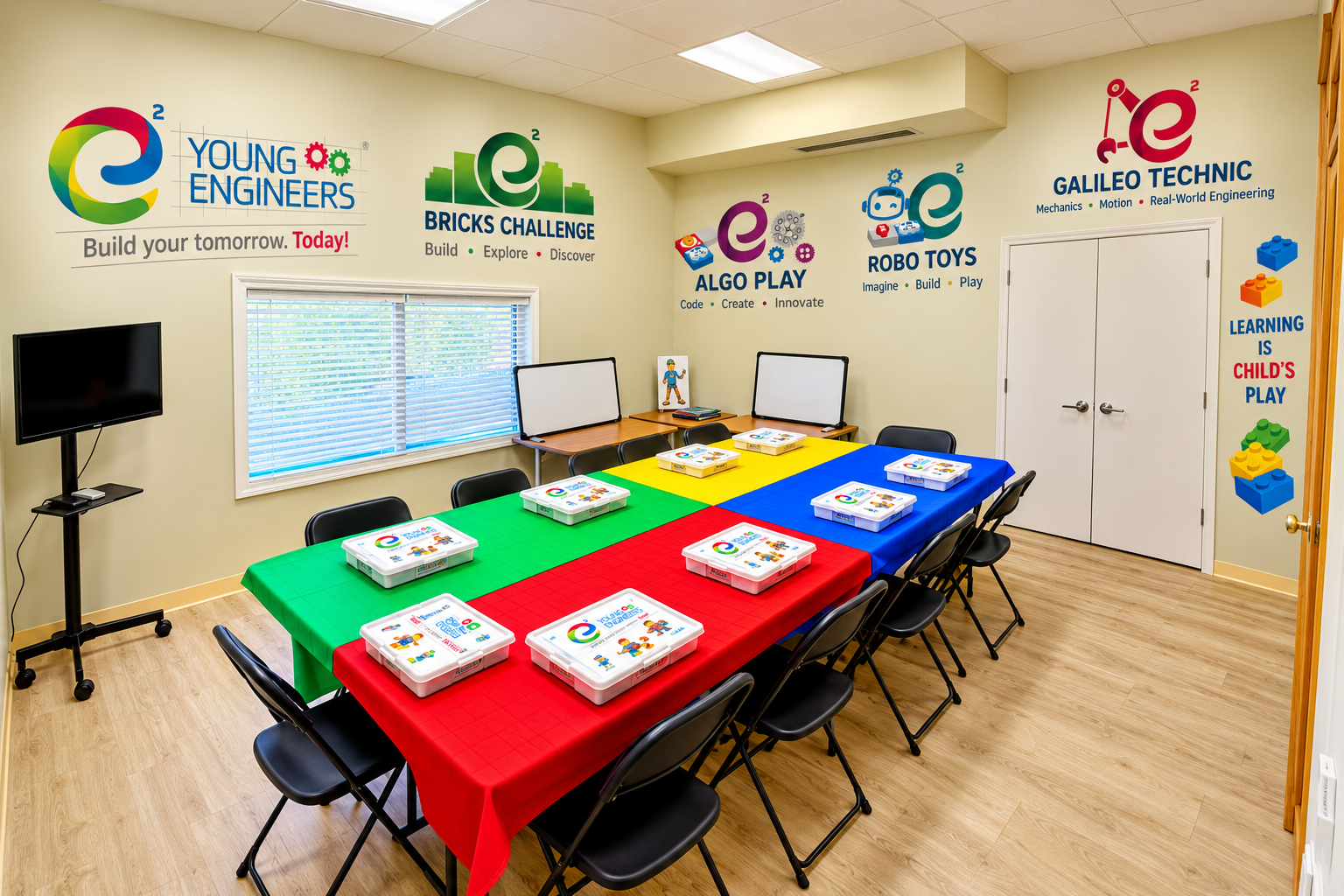 Bartlett Young Engineers Learning Center classroom