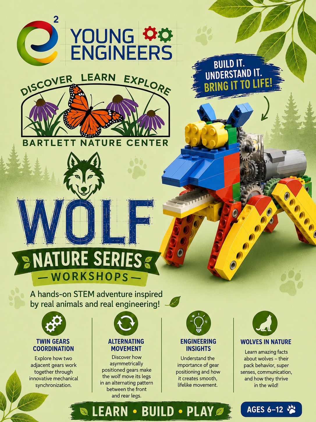 Wolf Nature Series workshop flyer